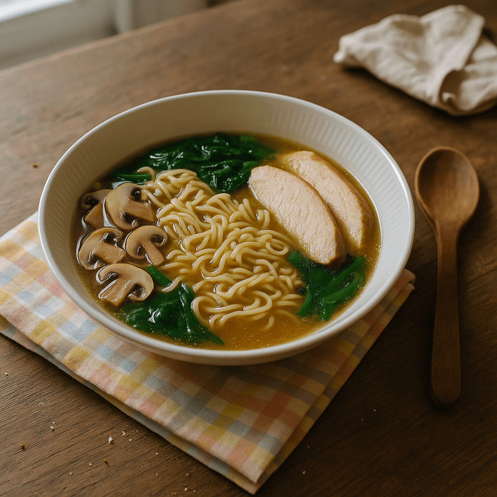Ramen suppe - Opskrift på suppe, hovedret