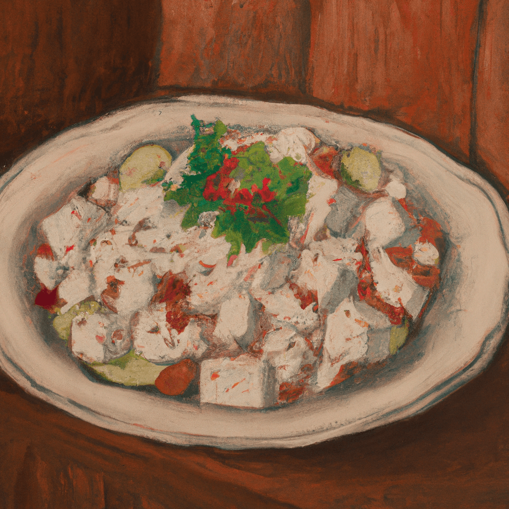 Feta-salat for Norsk Gæstearbejderbølge - Opskrift på forretter,hovedretter,salater