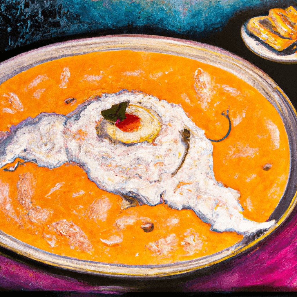 Vaniljetung løgsuppe