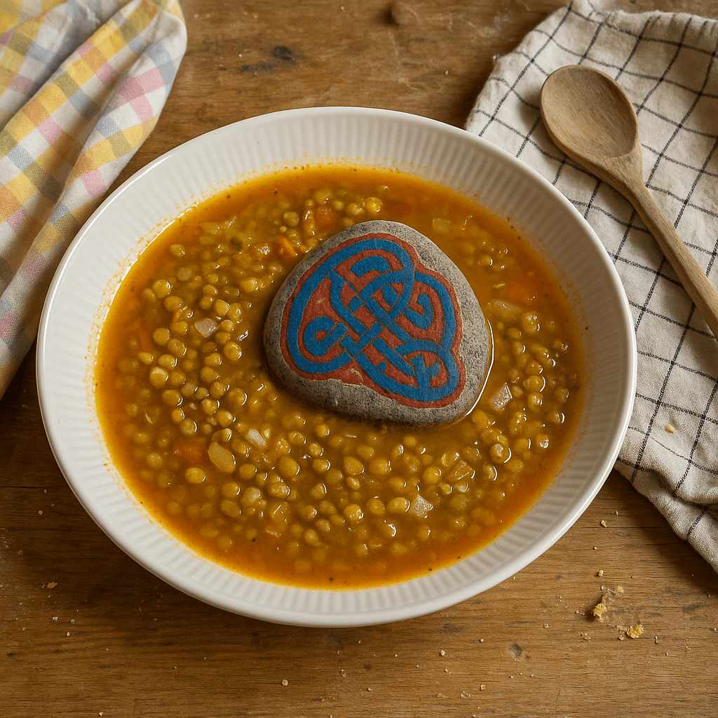 Aarhus Linsesuppe med Rugbrødscroutoner