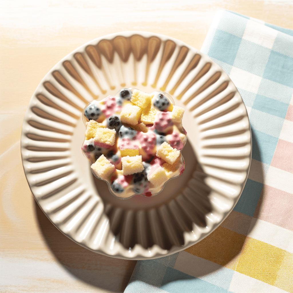 Bær Trifli - Opskrift på dessert, engelsk