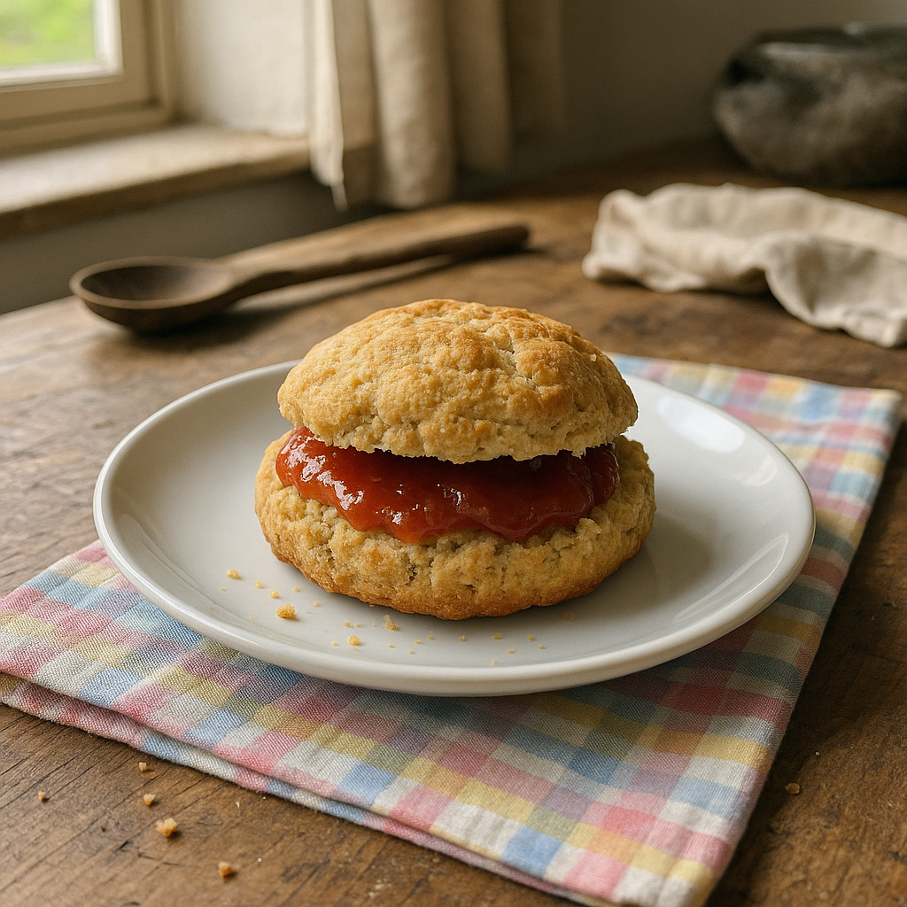 Tomatmarmelade-scones