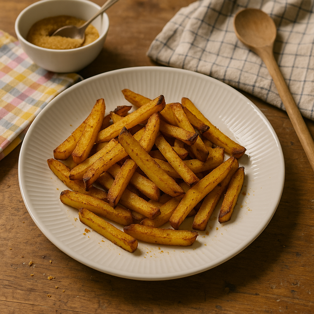 Curry-kartoffelfritter