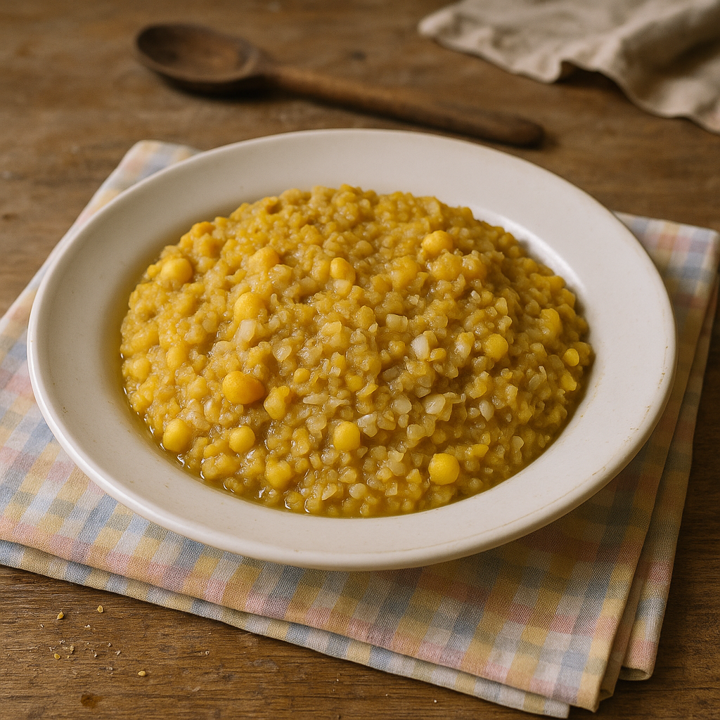 Vegansk gule ærter