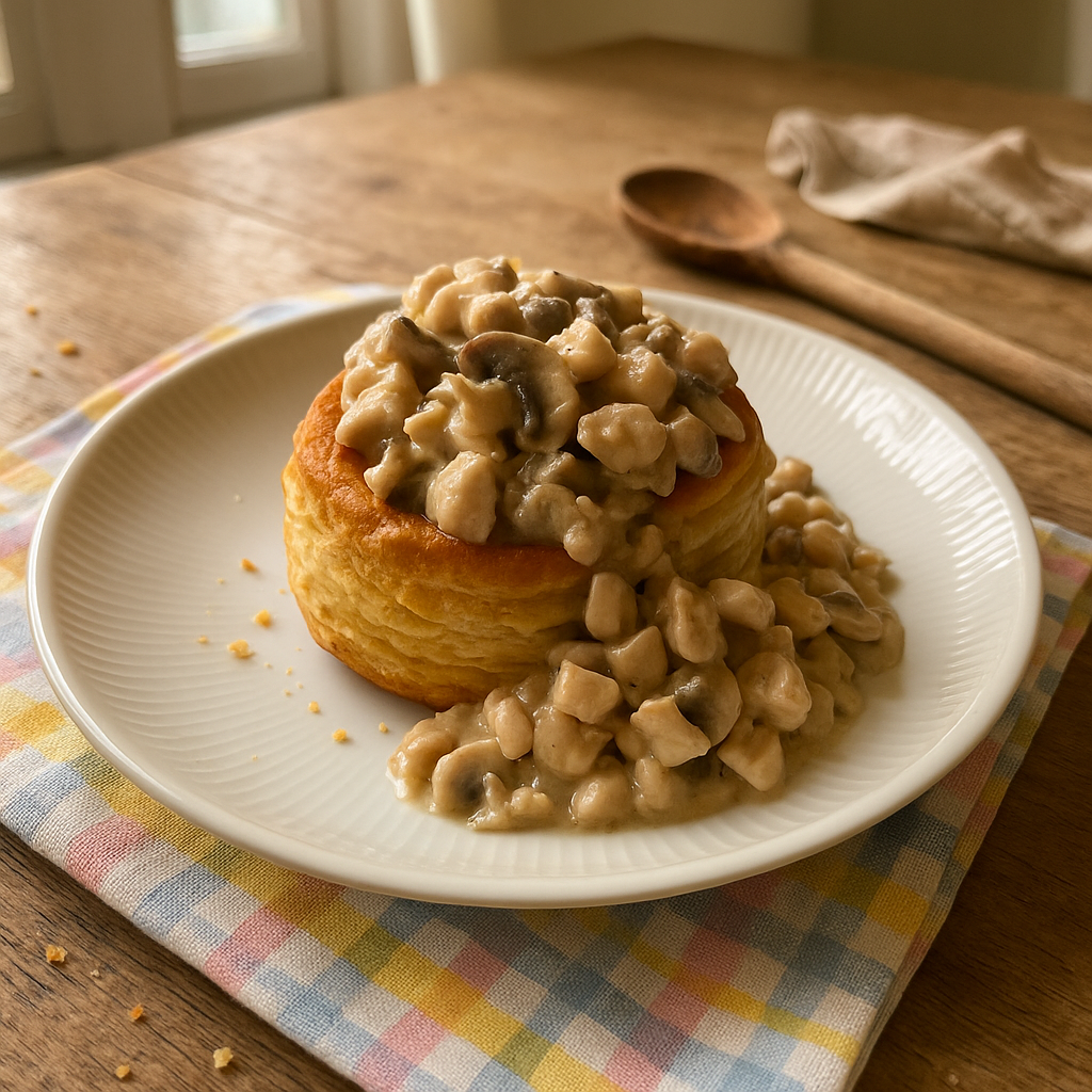Vol-au-vent au Poulet
