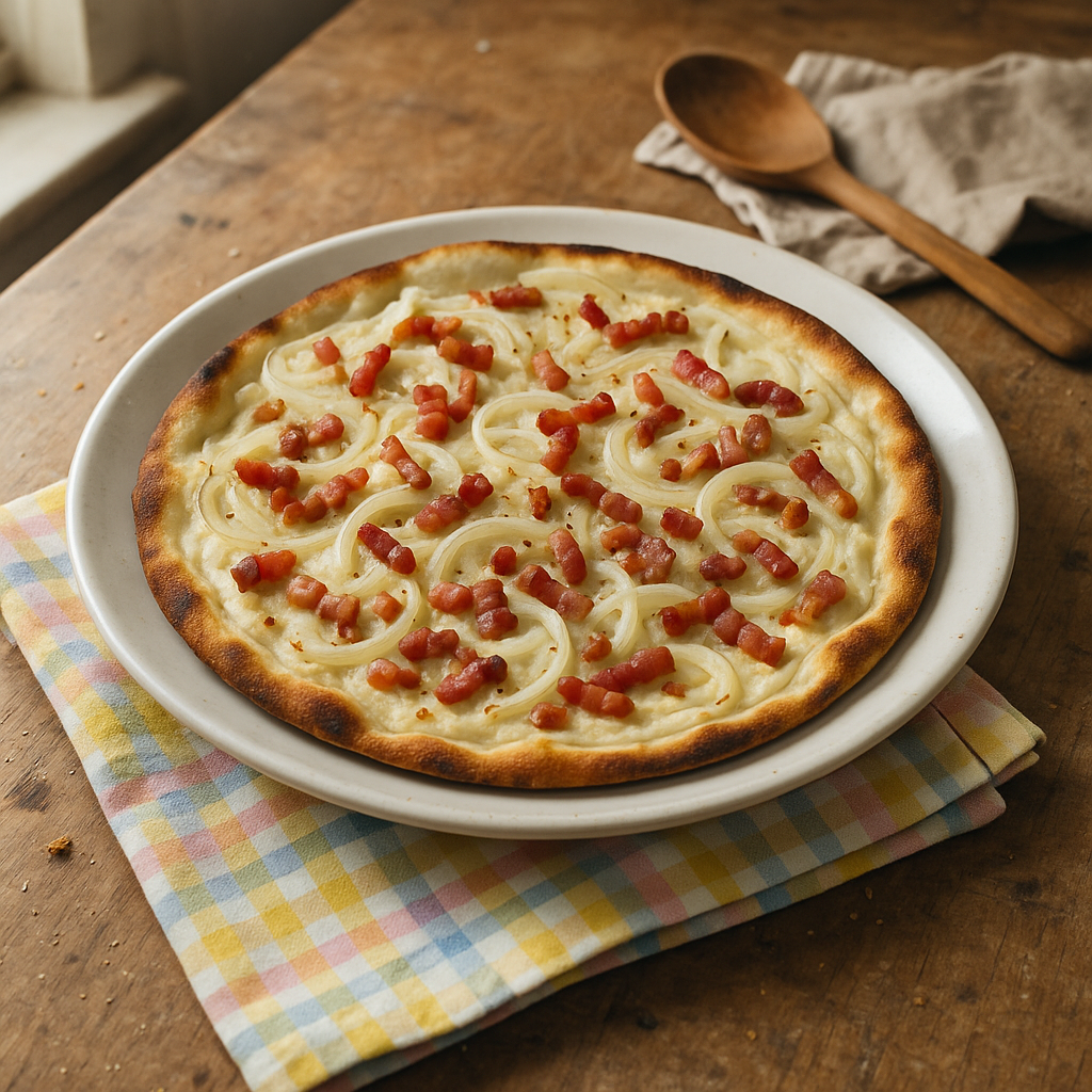 Tarte Flambée Alsacienne
