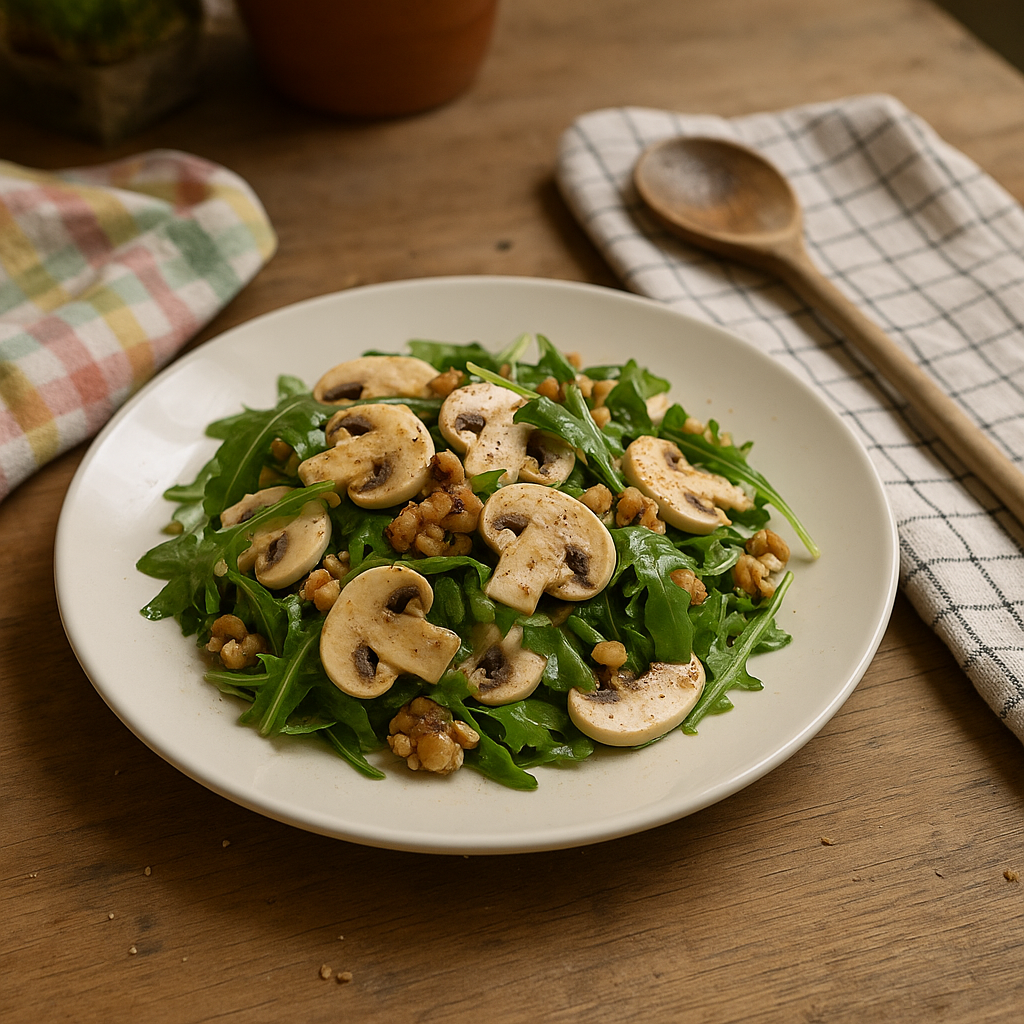 Salade au Champignon