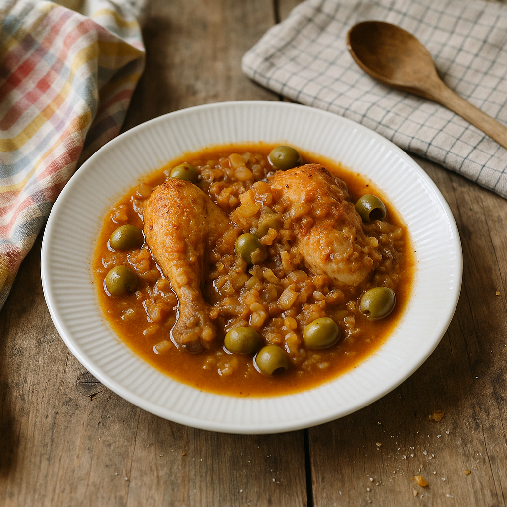 Poulet aux Olives